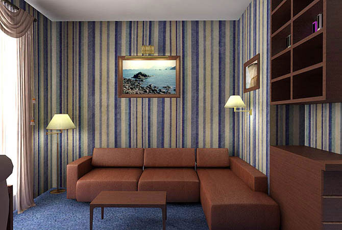 проект дизайн интерьер гостиной комнаты