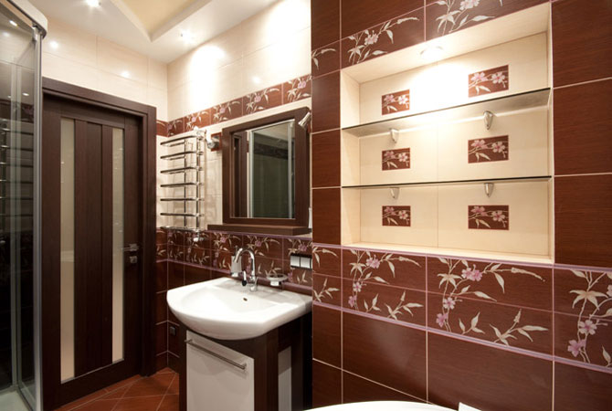 фото дизайна ванной комнаты из панели пвх