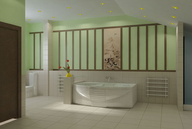 качественный ремонт ванной комнаты в москве