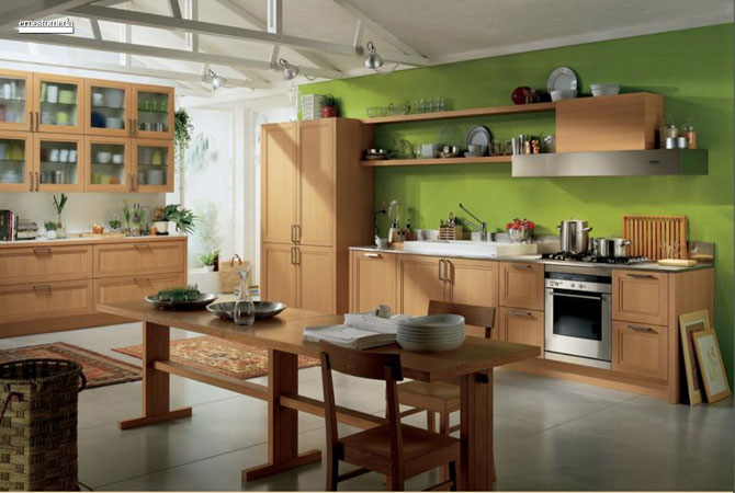 дизайн кухни в двухкомнатной квартире