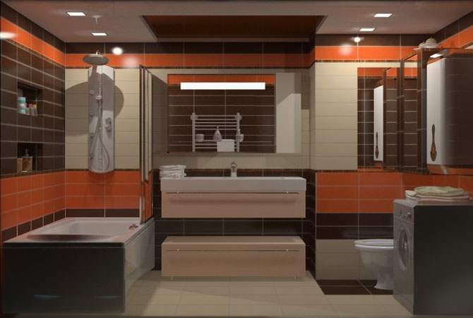 ванная комната дизайн в хрущевке
