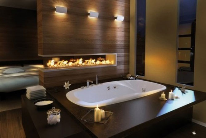 дизайн ванных комнат в стиле модерн
