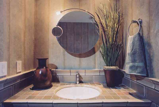 ванная комната дизайн потолков в картинках